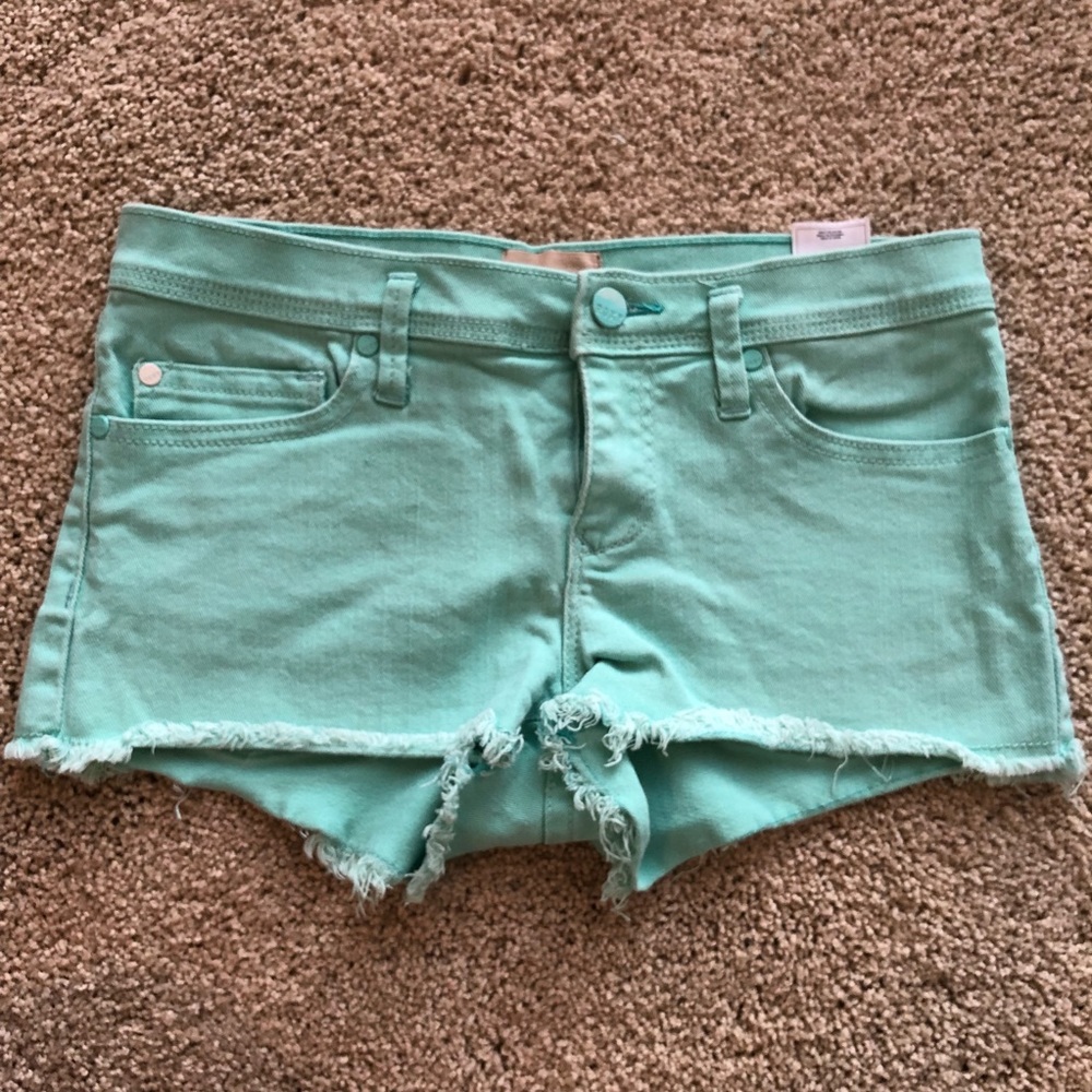 ⭐️4/$20⭐️ Roxy Denim Turquoise Blue/Green Shorts
